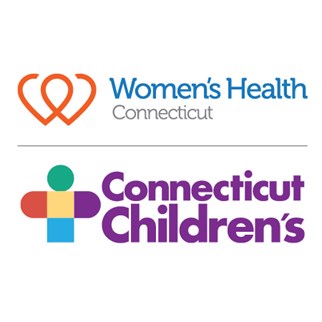 Women's Health Connecticut logo and Connecticut Childrens logo